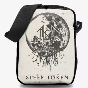 Sleep Token Take Me Back To Eden White Athletic Crossbody Bag Hot Topic